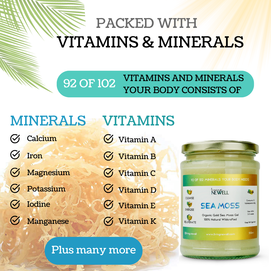 Gold Sea Moss Gel (500ml)