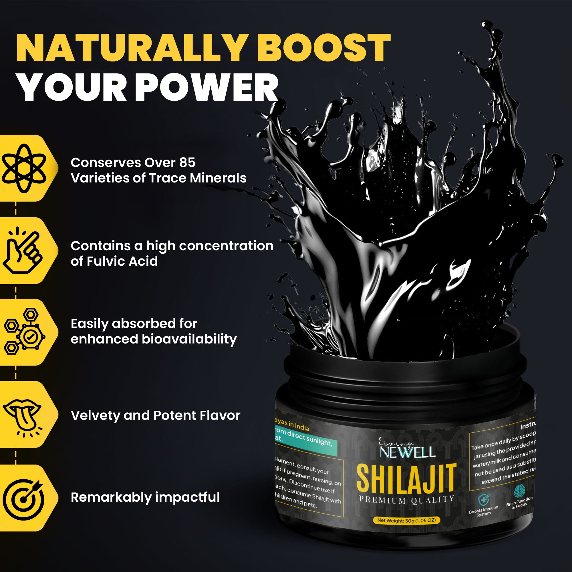 Shilajit Resin (30g)
