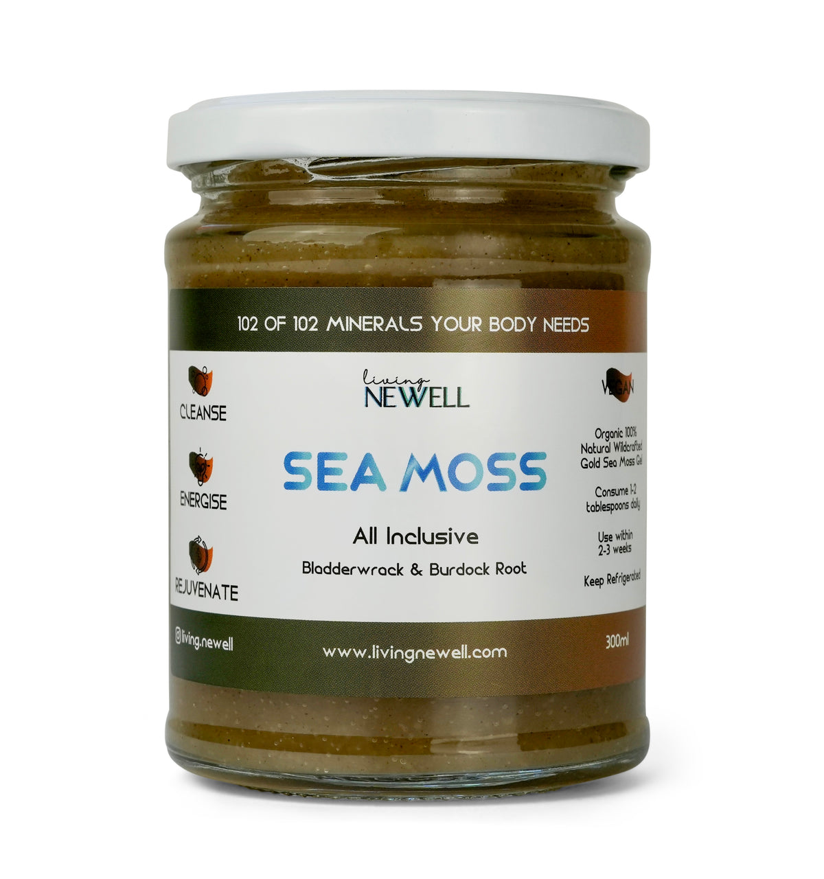 All Inclusive - with Bladderwrack and Burdock Root (300ml)